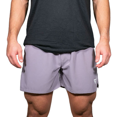 men 5 inch performance athletic short purple#color_purple