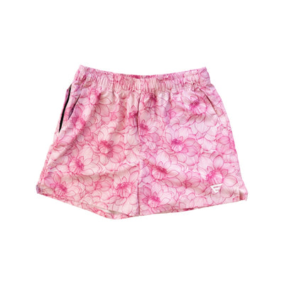 men floral shorts light pink#color_light-pink