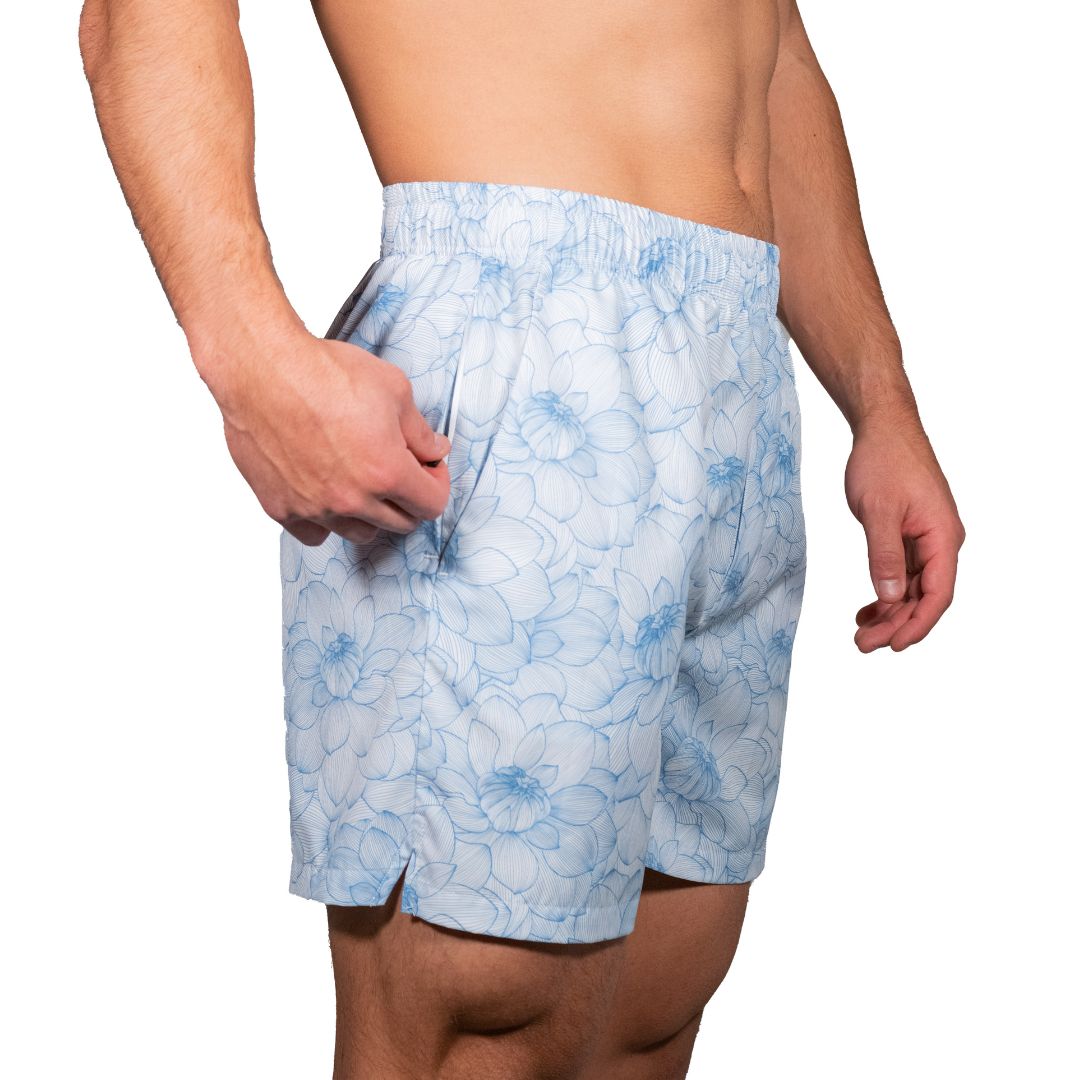 men floral shorts light blue#color_light-blue