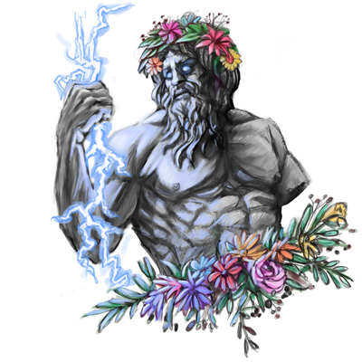 Greek Mythology Zeus Athletic Shirt